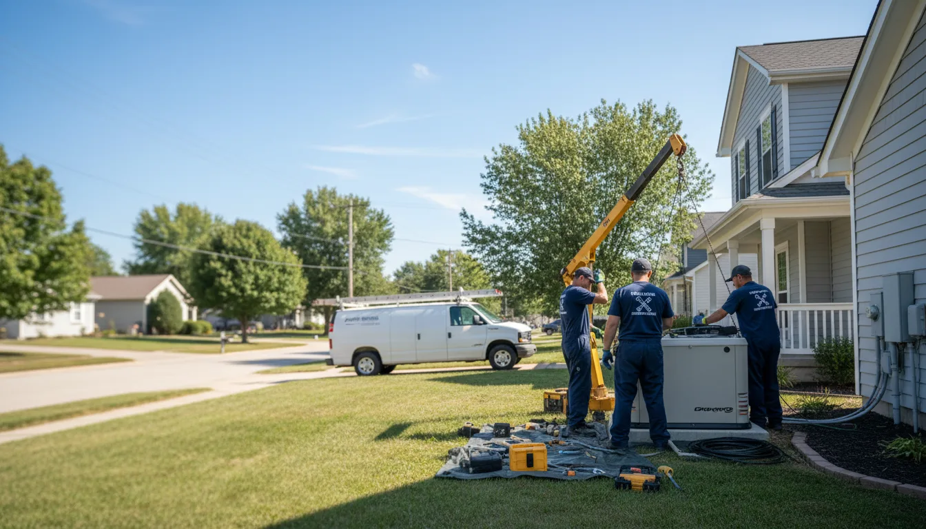 Generator Installation in Kansas near me